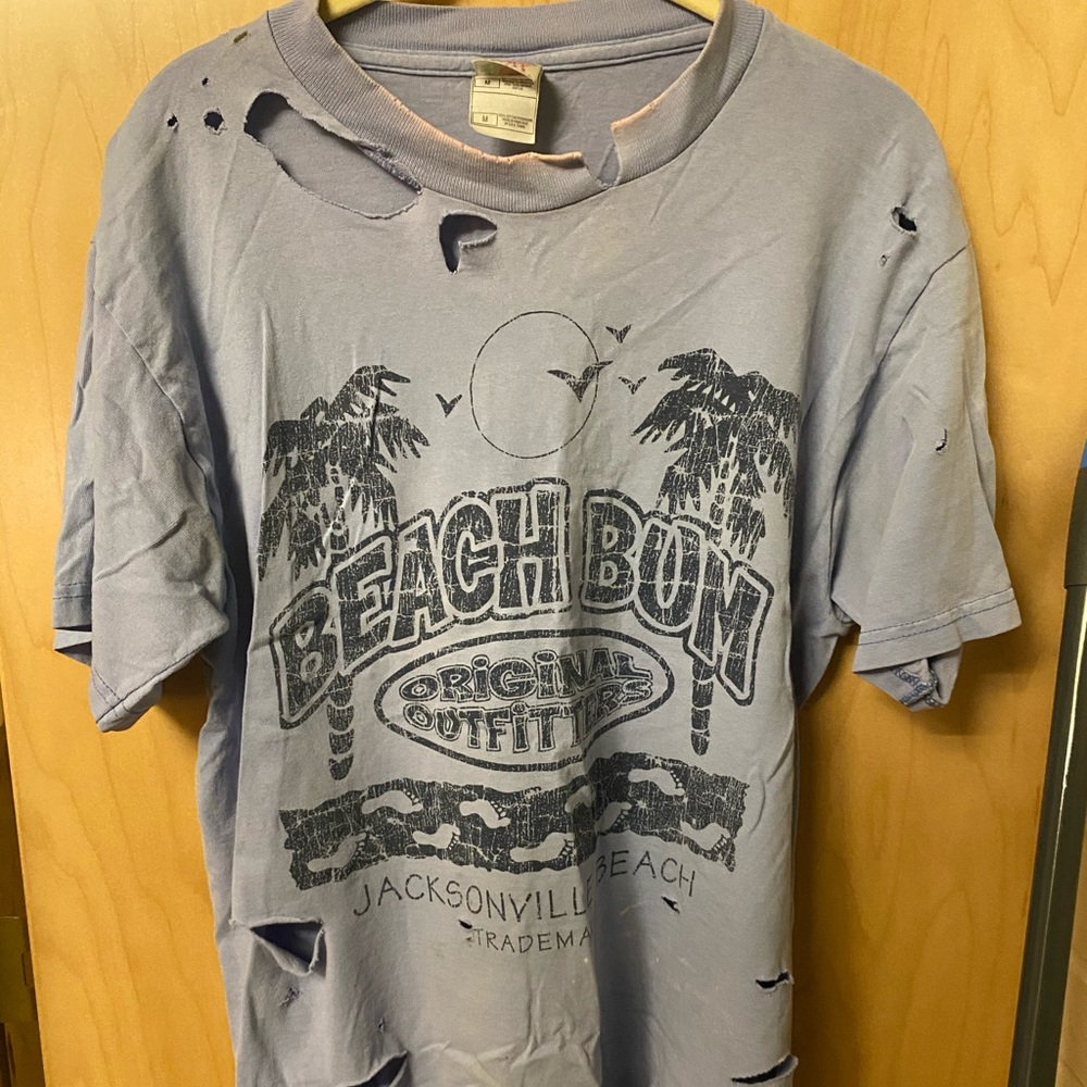 Distressed tee